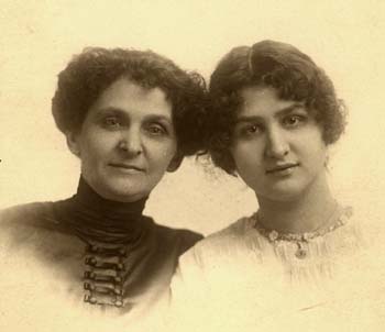 Anna Kostal Thiese & daughter Lottie - contributed by Bill Nelson