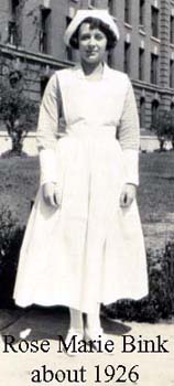 Rose Marie Bink, ca1926