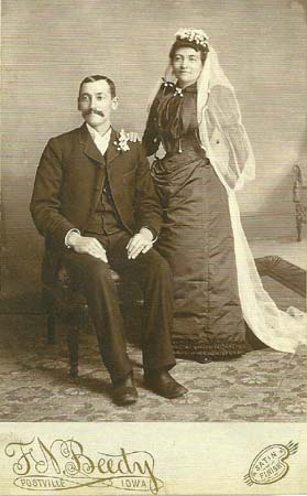 Carl Dietrich Beck & Emilie Helbig, 11/09/1892