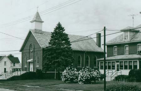 St. Mark's Catholic Church and parsonage, ca 1975