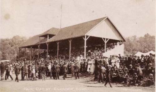 Fair Day at Elkader 1915