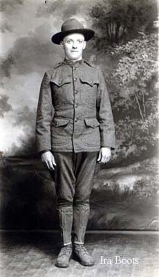 Ira Boots, 1918