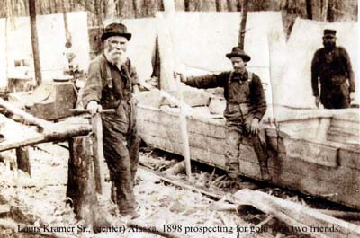 Louis Kramer, Sr., Alaska, 1898