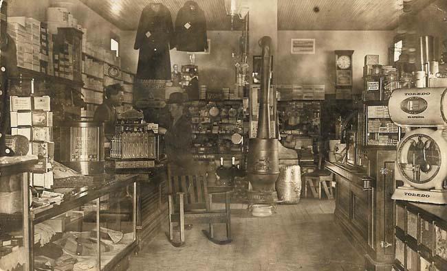 Wood General store, ca early 1900's