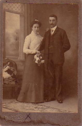George Moetsch & Annette Hansel wedding 1901