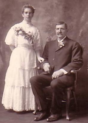 John H. Jennings & Clara Gantenbein 2/4/1908
