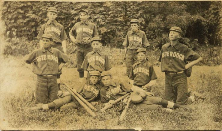 Osterdock baseball team photo - undated