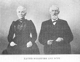 Xavier Schaefers & Wife