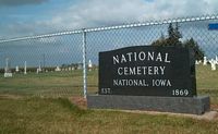 National cemetery - photo taken Sept 2008 by S. Ferrall