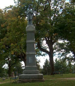 Soldiers Memorial, Pleasant Grove cemetery