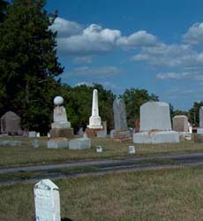 Postville cemetery - photo by S. Ferrall