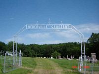 Mederville cemetery, photo by Phyllis Peterson