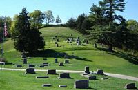 St. Michael's cemetery - photo by P. Peterson 2005