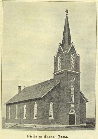 Kirche zu Luana, Iowa