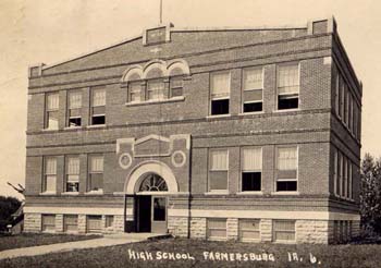 Farmersburg High School, undated