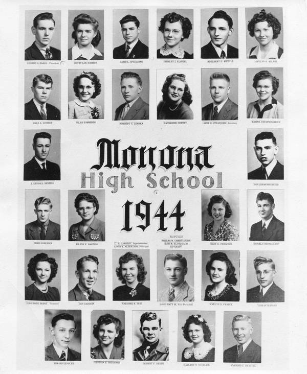 Monona HS Class of 1944