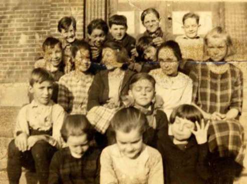 Elkport School, class of 1928 as fifth graders
