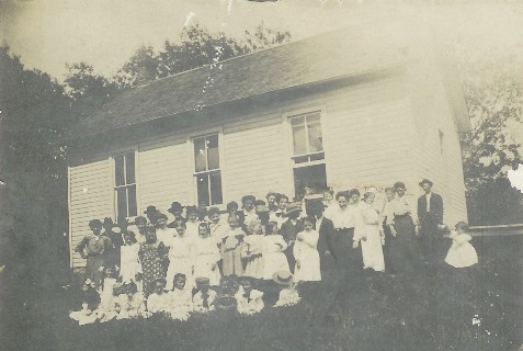 Kennedy school #6, Highland twp. Clayton co. 1904/05
