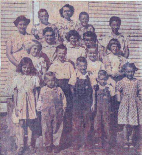Ross schoolchildren - ca 1951/52