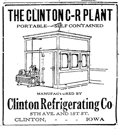 1920 Refrigerator advertisement