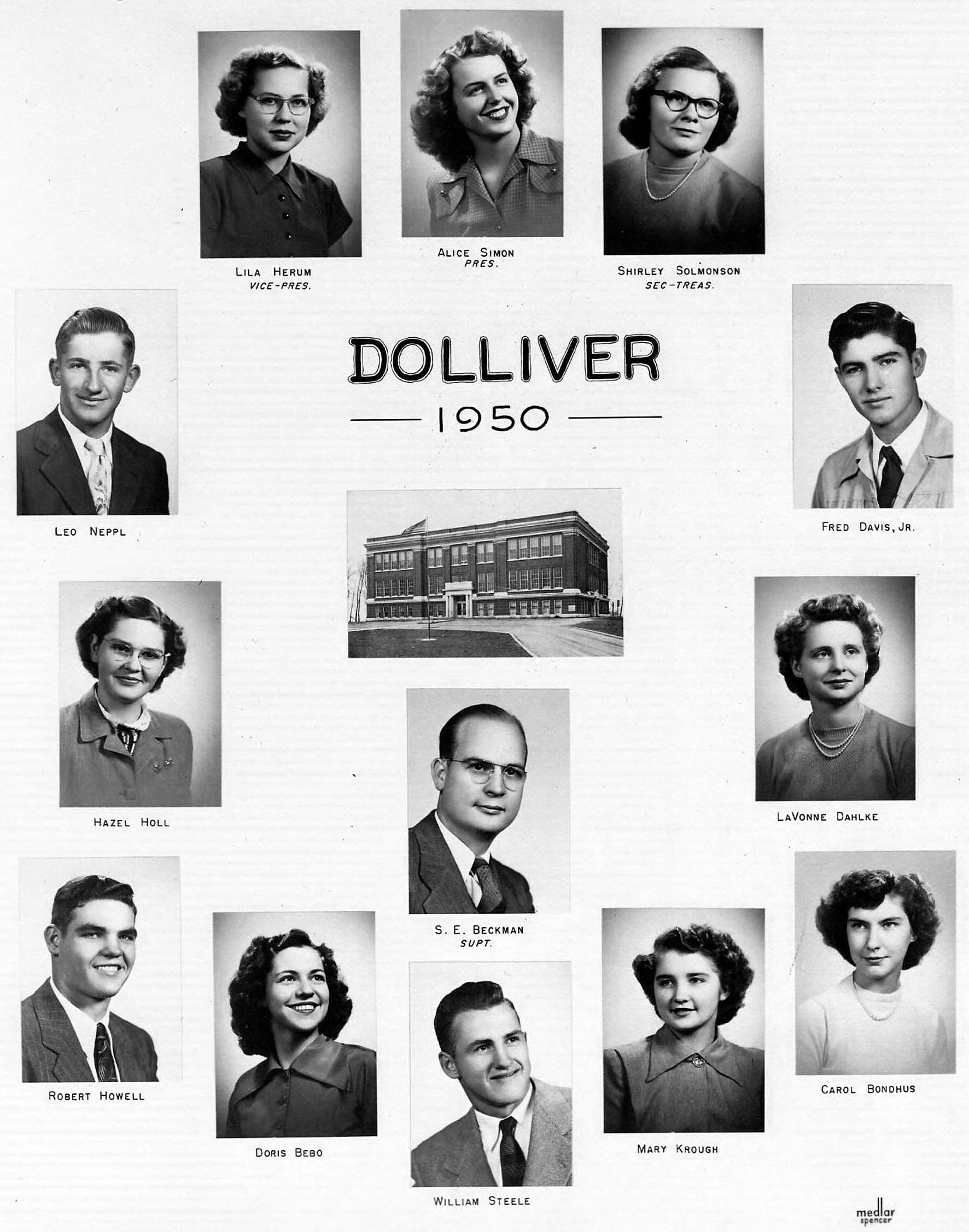 Dolliver High School Graduates--1932