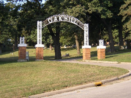 Oak Hill Cemetery, Estherville, Emmet County, Iowa