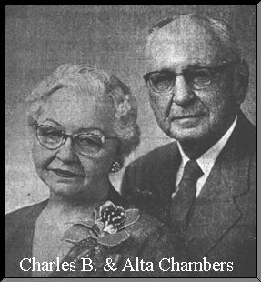 Charles B. & Alta (Washburn) Chambers.