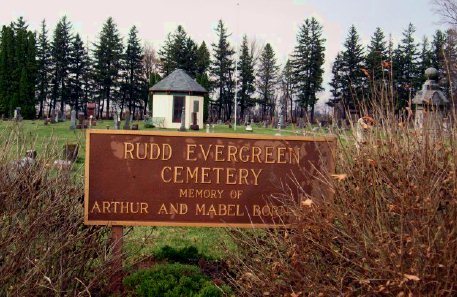Evergreen Cemetery in Summer