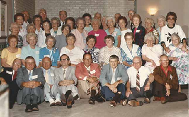 1934 Class, Charles City, 55-Year Reunion