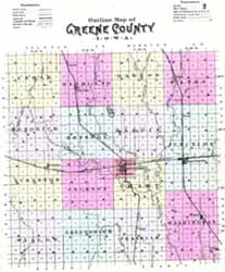 1896 County Map