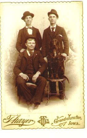 Unknown Men, Grand Junction, Iowa, Rouse Family Connection