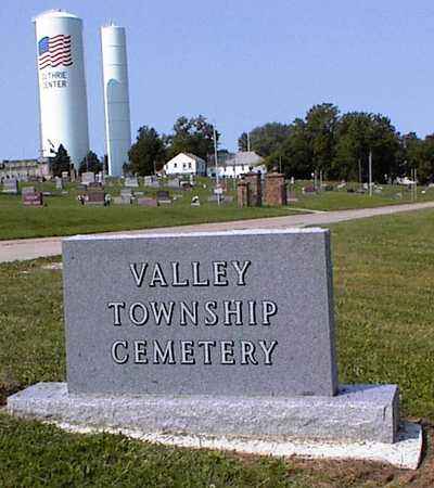 Valley Township Cemetery - photo by Jim Grace, Guthrie County, Iowa