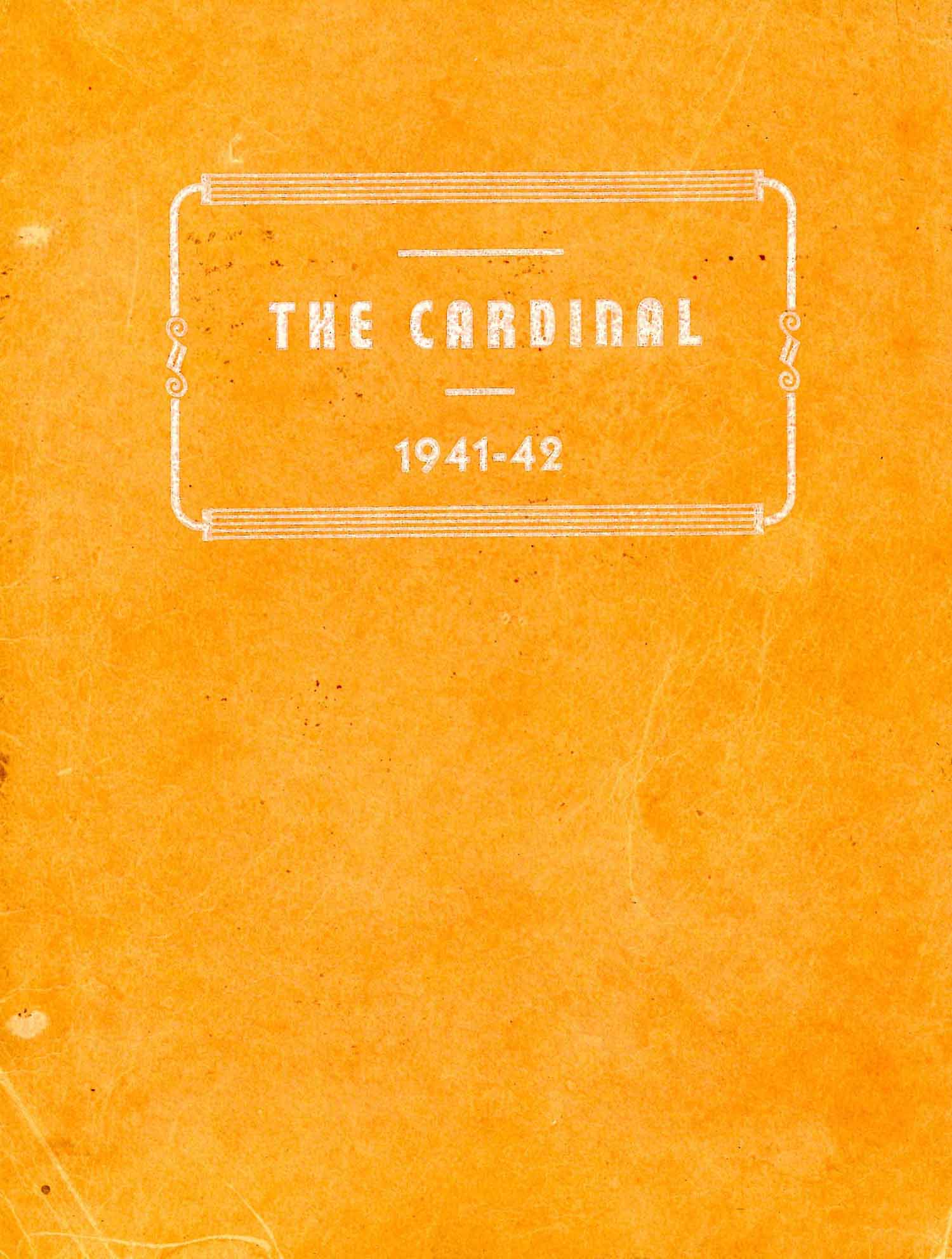 1941-42 Cardinal, Menlo, Iowa Pg 1