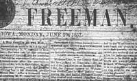 Hamilton Freeman Newspaper, Hamilton County, Iowa