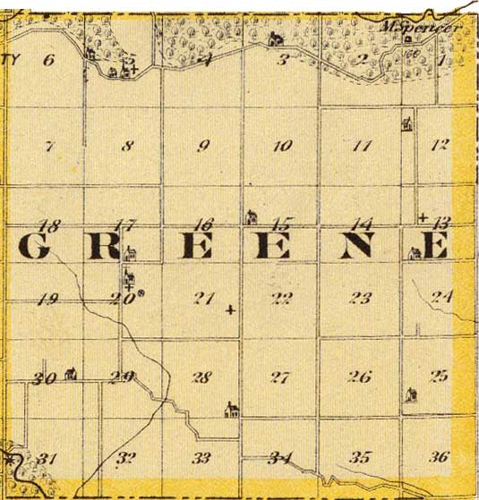 Greene Township - 1875