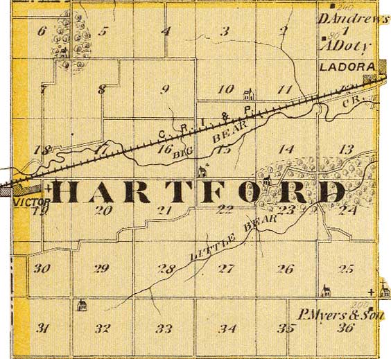 Hartford Township - 1875