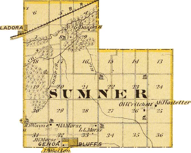 Sumner Township - 1875