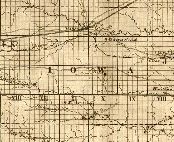 Iowa County - 1850