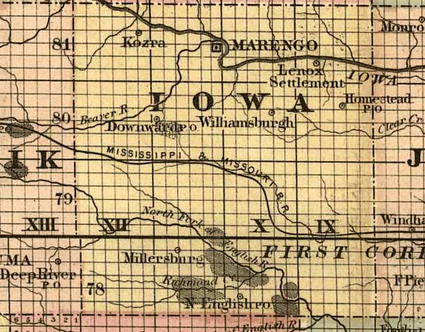 Iowa County - 1856
