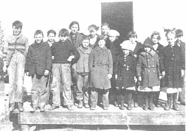 Lovell School c. 1950, Jones County, Iowa