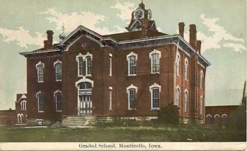 Monticello Grade School, Monticello, Iowa