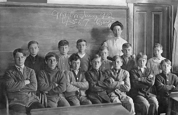 1912 Boys 4th through 7th grades