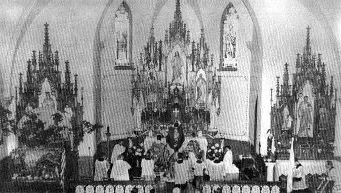 Father Wessel's First Mass December 26, 1945