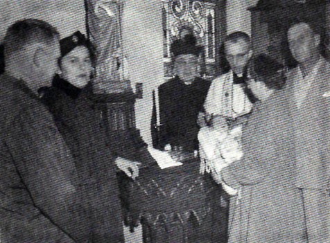 Baptism of Myron Richard Hammes 1958