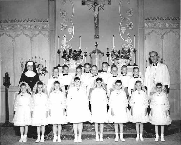 St. Mary's First Communion Class 1962