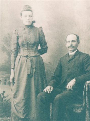 Andrew Bruce Photo with 2nd wife