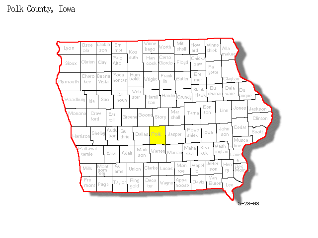 Maps Main Index - Polk County, Iowa IAGenWeb