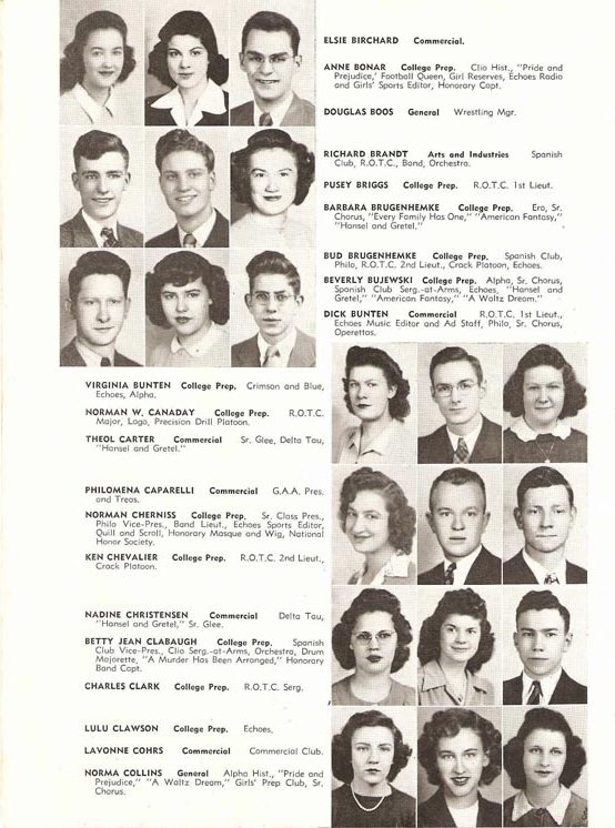 1944 Crimson and Blue Yearbook