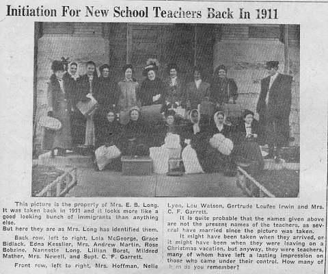 Sac City Teachers 1911