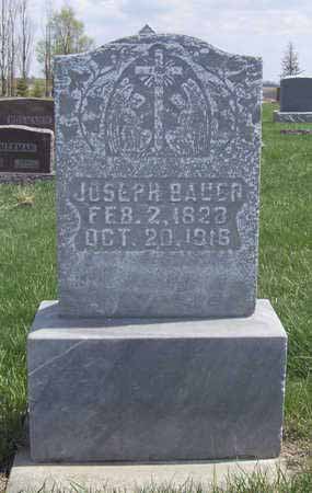 Joseph Bauer Gravestone - St. Boniface Cemetery